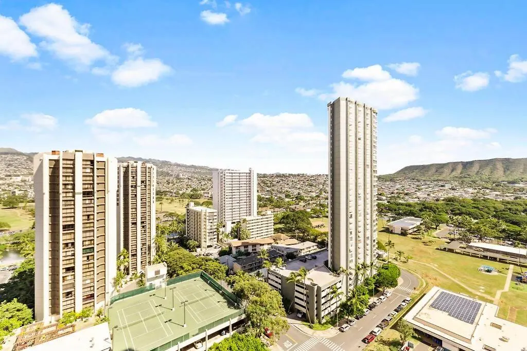 호놀룰루 Waikiki Sunset 23Rd Floor - Mountain View 아파트
