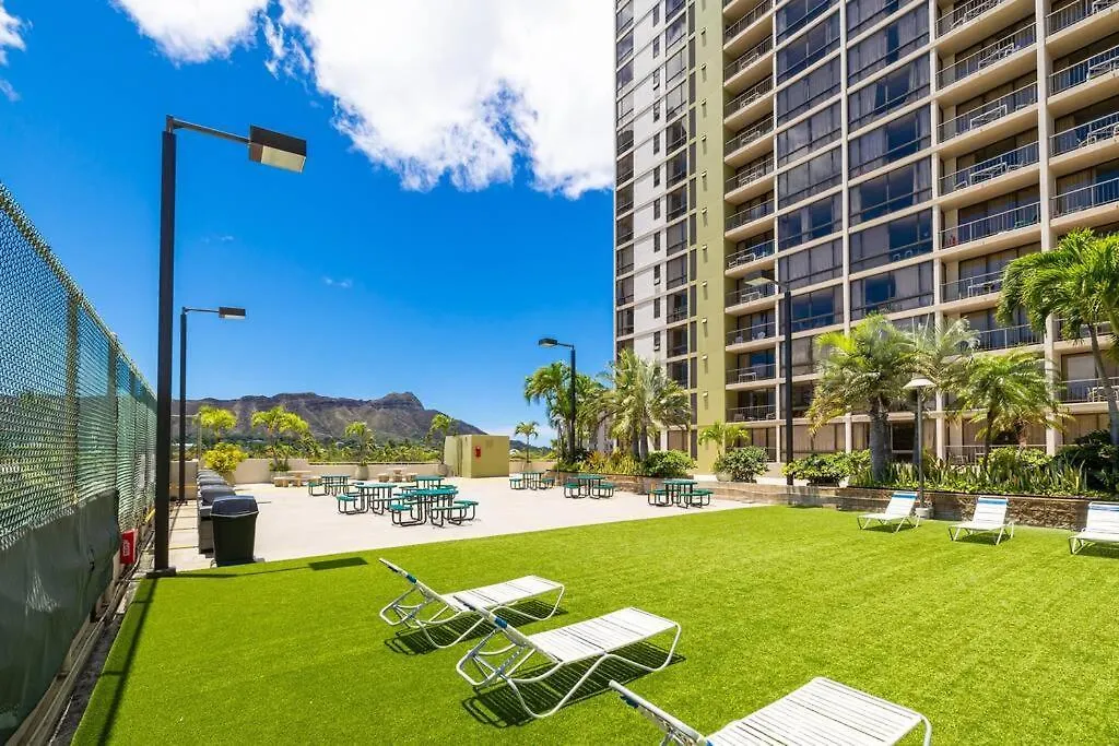호놀룰루 Waikiki Sunset 23Rd Floor - Mountain View 아파트