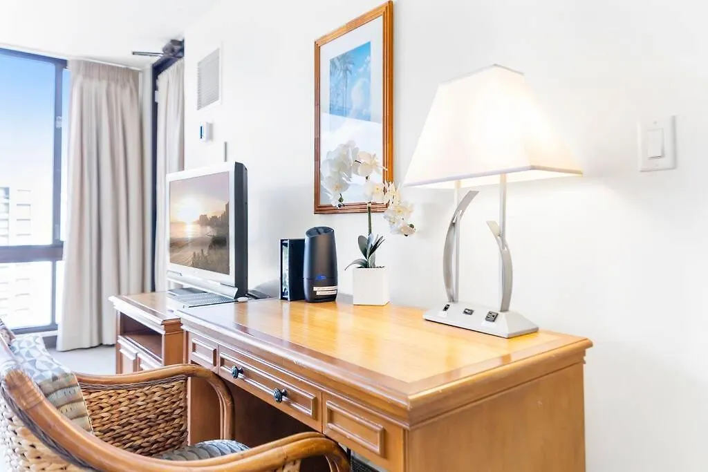 شقة Waikiki Sunset 23Rd Floor - Mountain View هونولولو