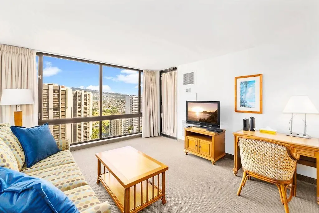 شقة Waikiki Sunset 23Rd Floor - Mountain View هونولولو