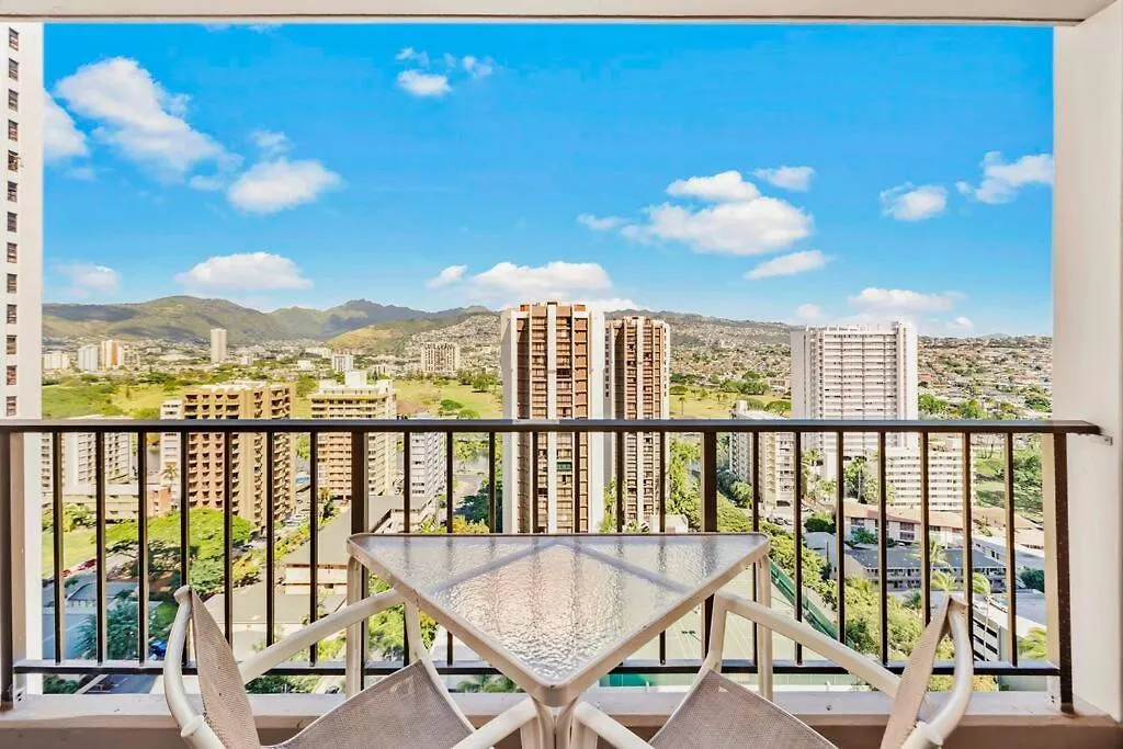 شقة Waikiki Sunset 23Rd Floor - Mountain View هونولولو