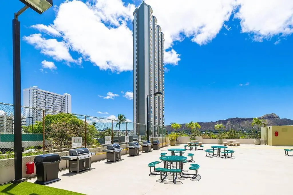 شقة Waikiki Sunset 23Rd Floor - Mountain View هونولولو الولايات المتحدة الأمريكية